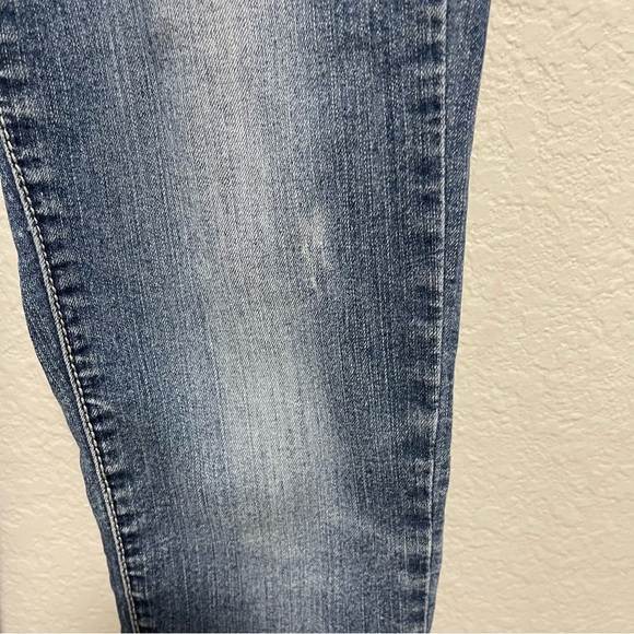 VTG Y2K 90s 2b Bebe Embelished Skinny Jeans Size 26 - Picture 4 of 7